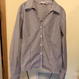 Calvin Klein striped blouse